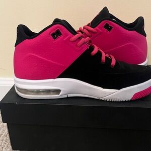 Pink and Black Sneakers